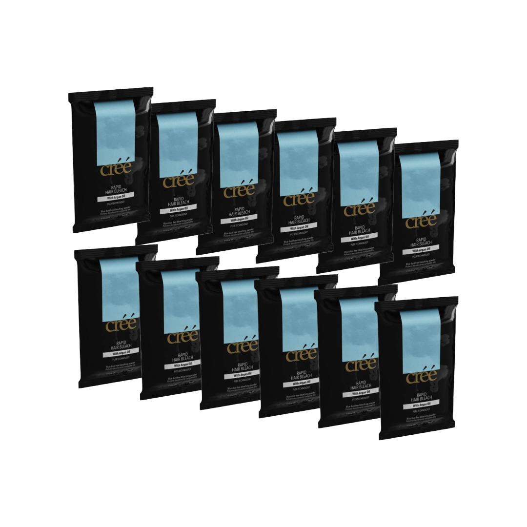 Créé Professional Blonde Poudre Bleue 500 grammes - 12 Pièces