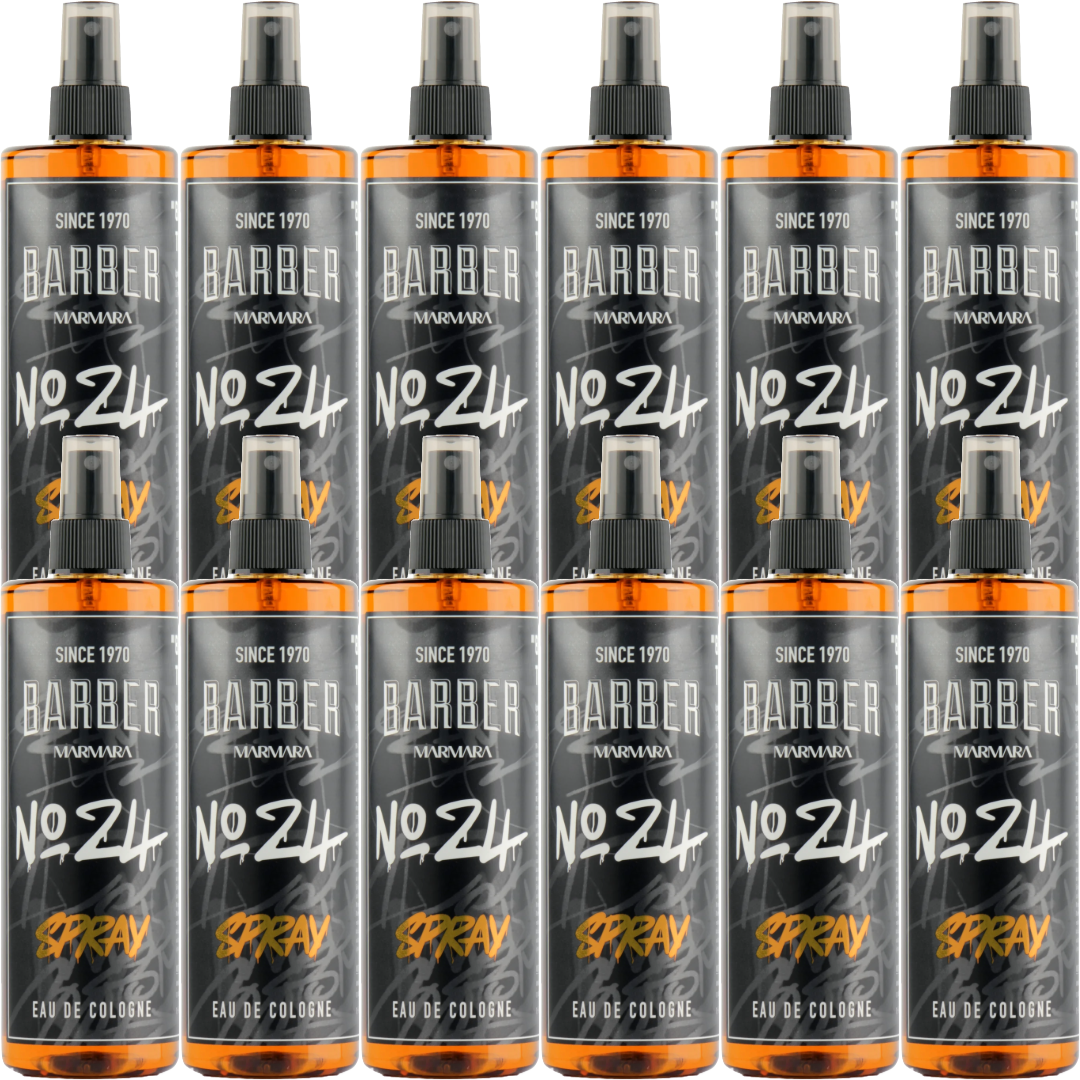 MARMARA BARBER GRAFFITI Series Spray Cologne 400ml N° 24 - 12 PIÈCES