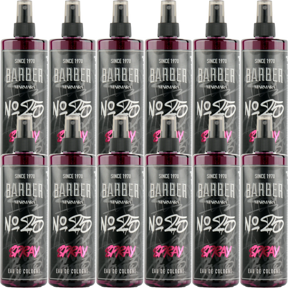 MARMARA BARBER GRAFFITI Series Eau de Cologne Spray 400ml N° 25 - 12 PC