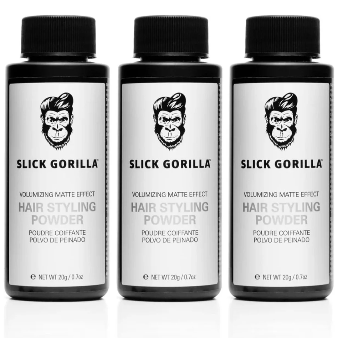 Slick Gorilla Poudre Coiffante 20g - 3 Pièces