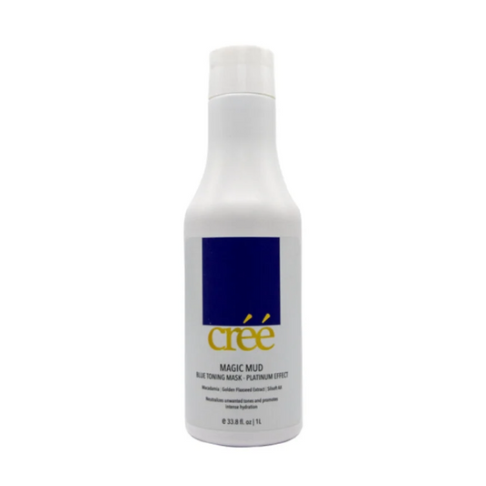 Créé Professional Magic Mud Blue Toning Mask - Platin-Effekt 1000ml