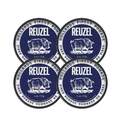 Reuzel Fiber Pomade 113g - 4 PIÈCES