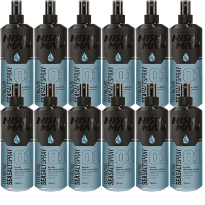 Nish Man Seasalt Spray 200ml - 12 STÜCK