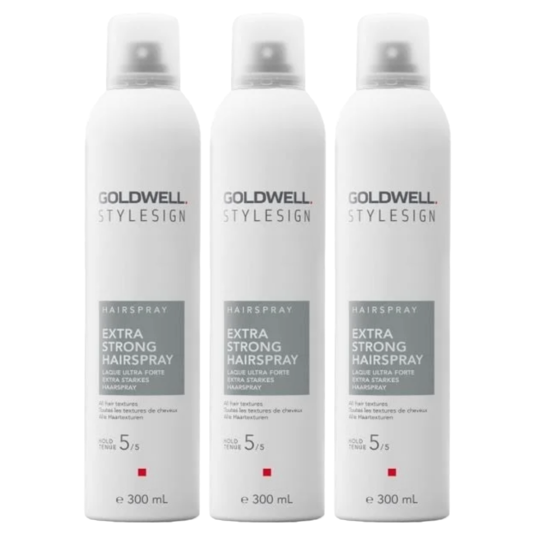 Goldwell STYLESIGN EXTRA STRONG HAIRSPRAY 300ML - 3 PIÈCES