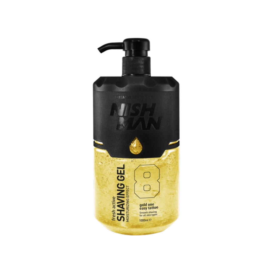 Nish Man Rasiergel 8 Gold One 1000ml