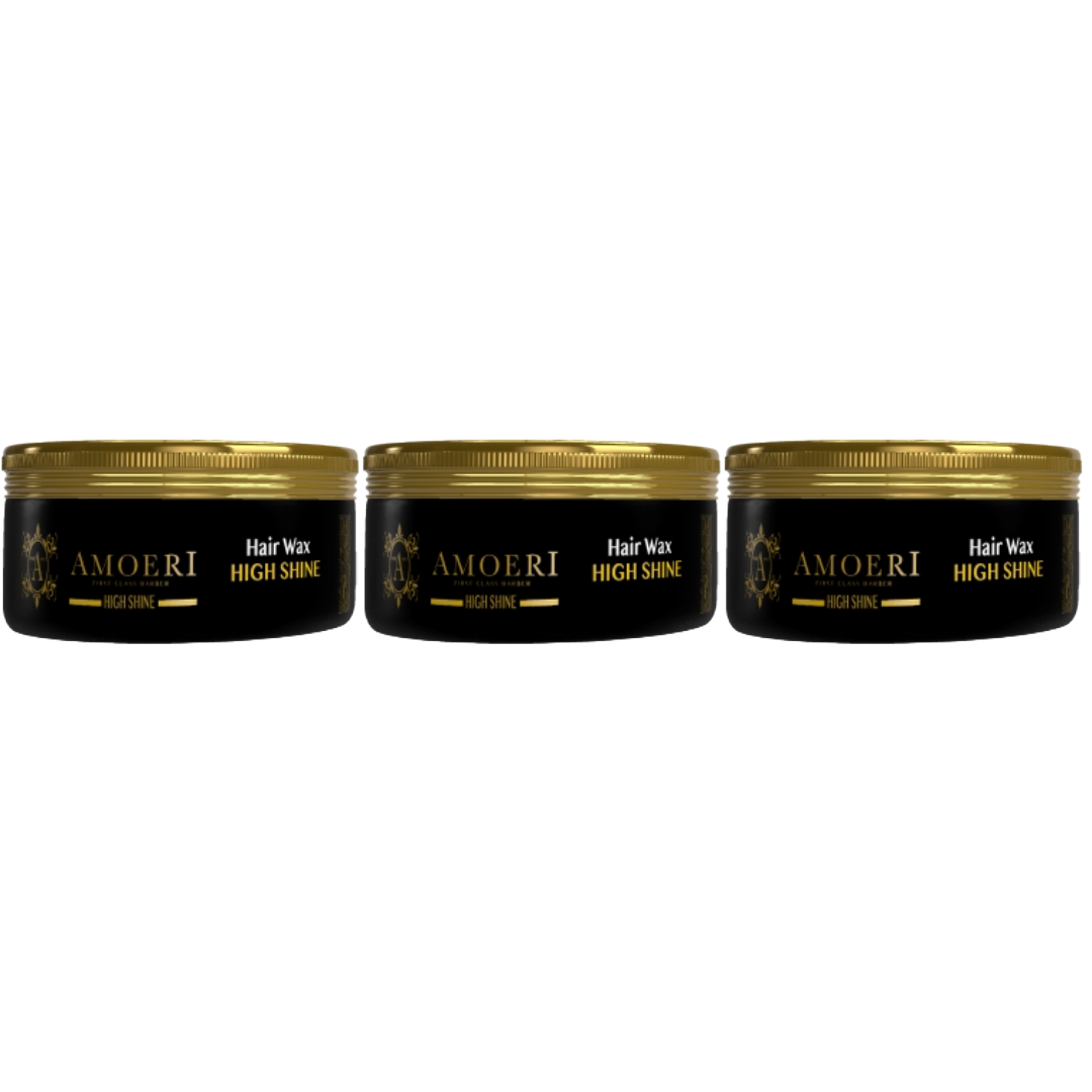 Cire capillaire Amoeri haute brillance - 3 Pièces