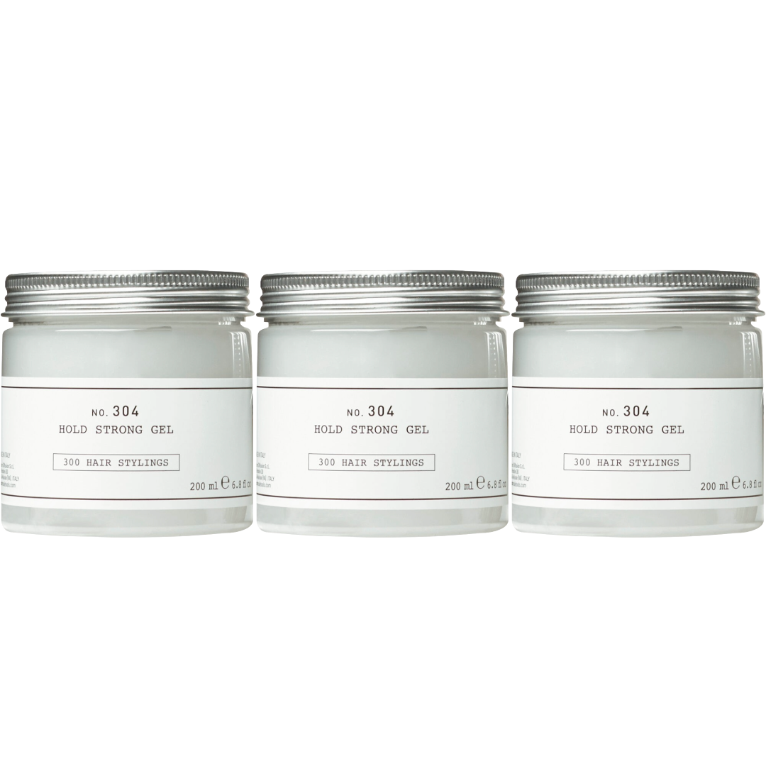 DEPOT N° 304 Gel Fixation Forte 200 ml - 3 PIÈCES
