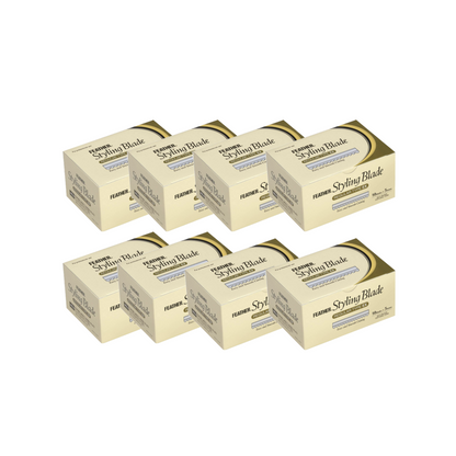 Feather Styling Blades Lames de rechange 50 pièces - Par 8 pièces