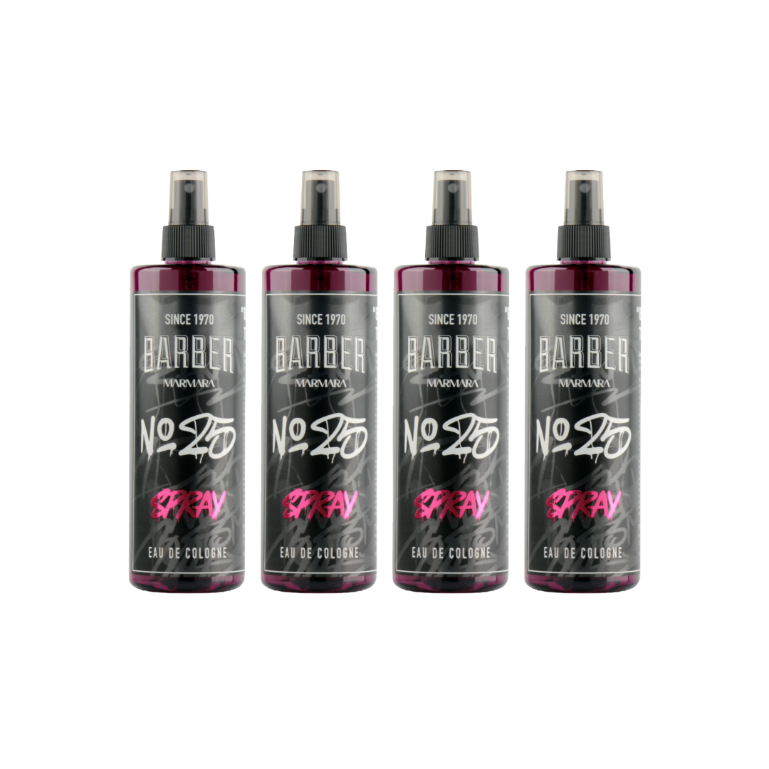 GRAFFITI Series Spray Cologne 400ml No. 25 - 4 Pièces
