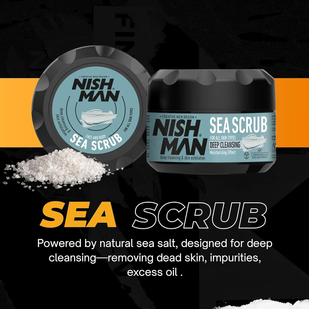 Nish Man Gommage Visage Marin 300ml
