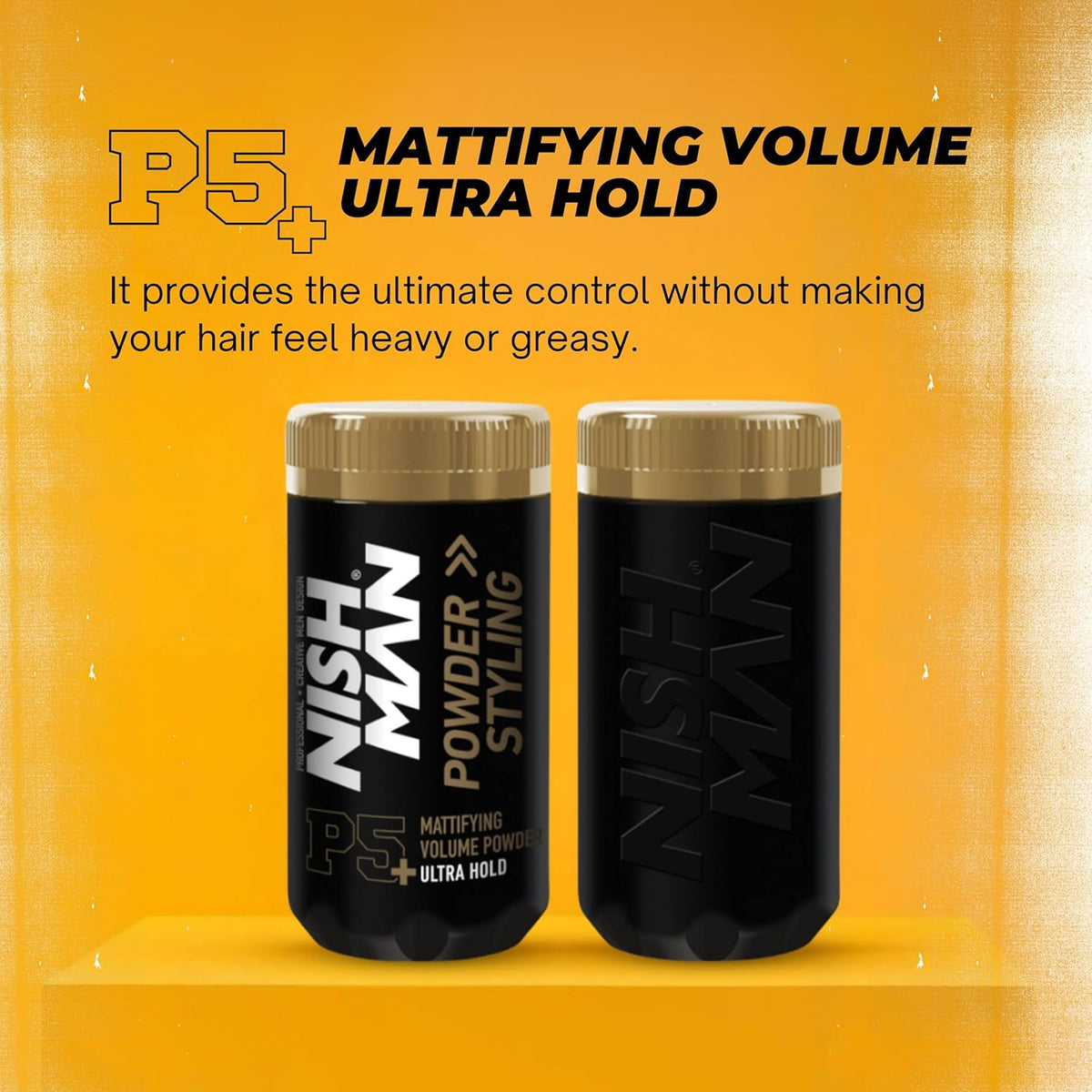 Poudre coiffante Nish Man 20gr P5 Ultra Hold - Lot de 12