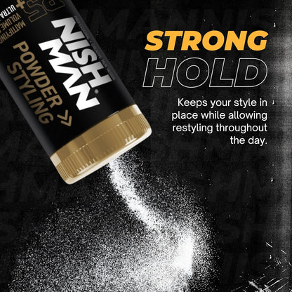 Poudre coiffante Nish Man 20gr P5 Ultra Hold - Lot de 12