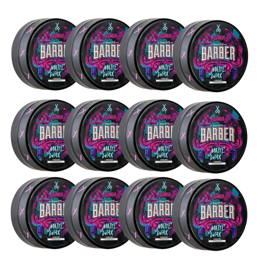 MARMARA BARBER Cire Mat Kératine 150ml Pack de 12