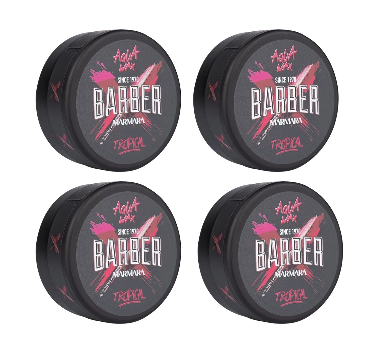 MARMARA BARBER Aqua Wax Tropical 150ml Lot de 4