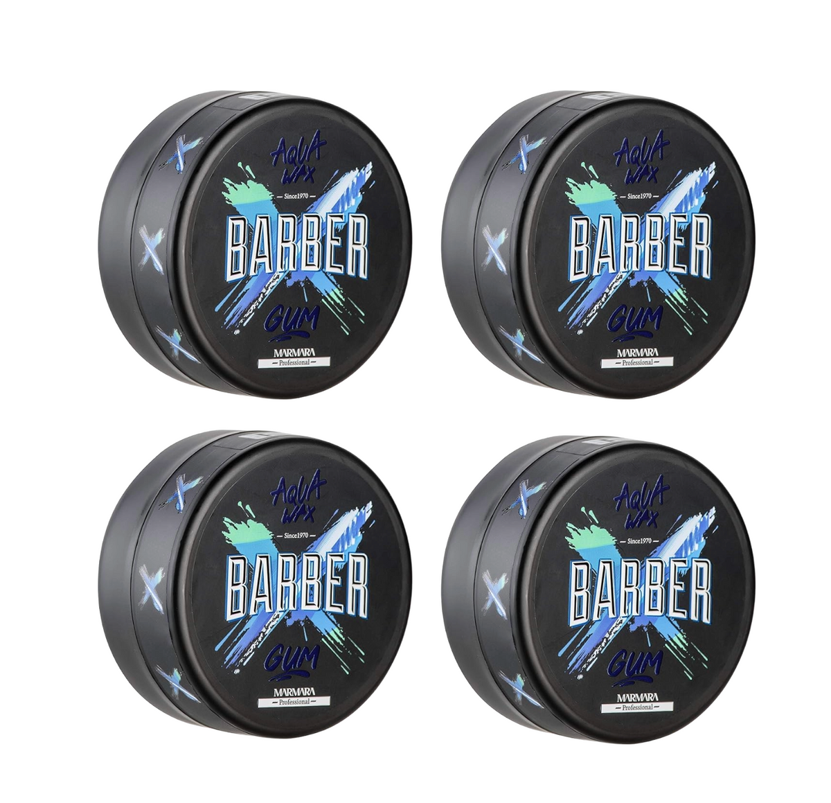 MARMARA BARBER Aqua Wax Gum 150ml Lot de 4