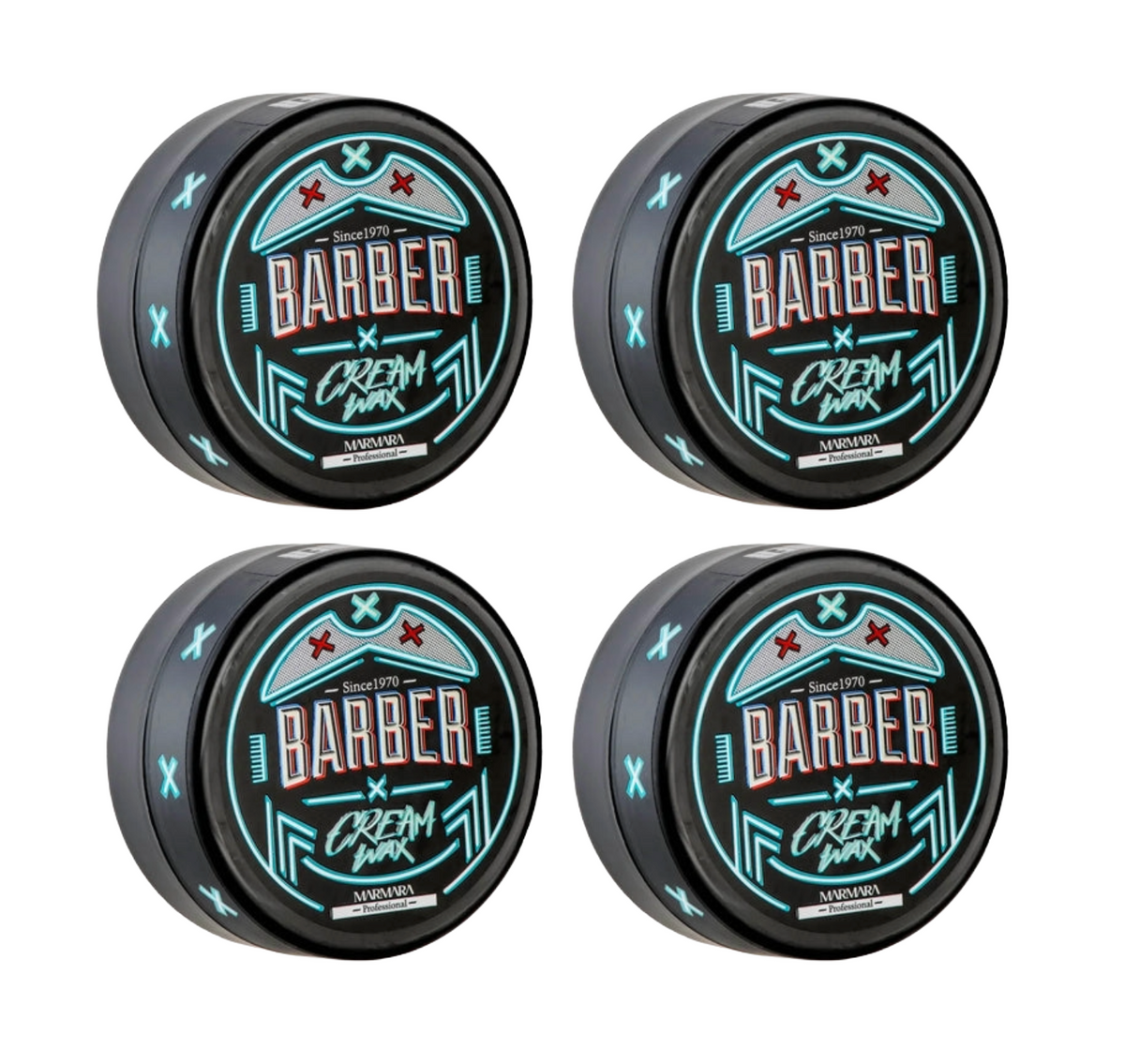 MARMARA BARBER Creme Wax 150ml 4er-Pack