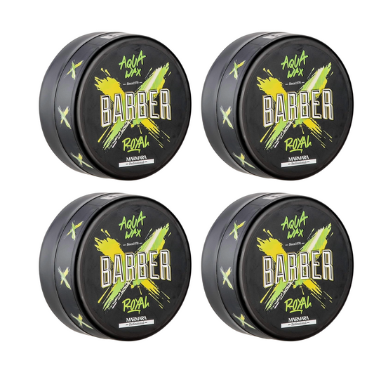MARMARA BARBER Aqua Wax Royal 150ml Lot de 4