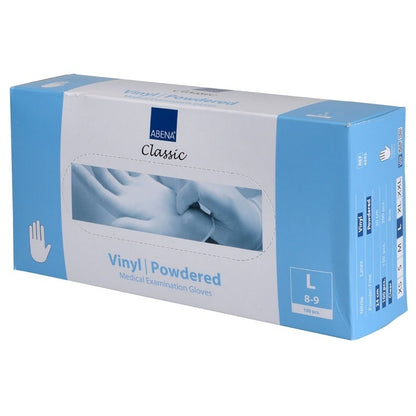 Abena Gants en Vinyle 100 pièces Non poudrés