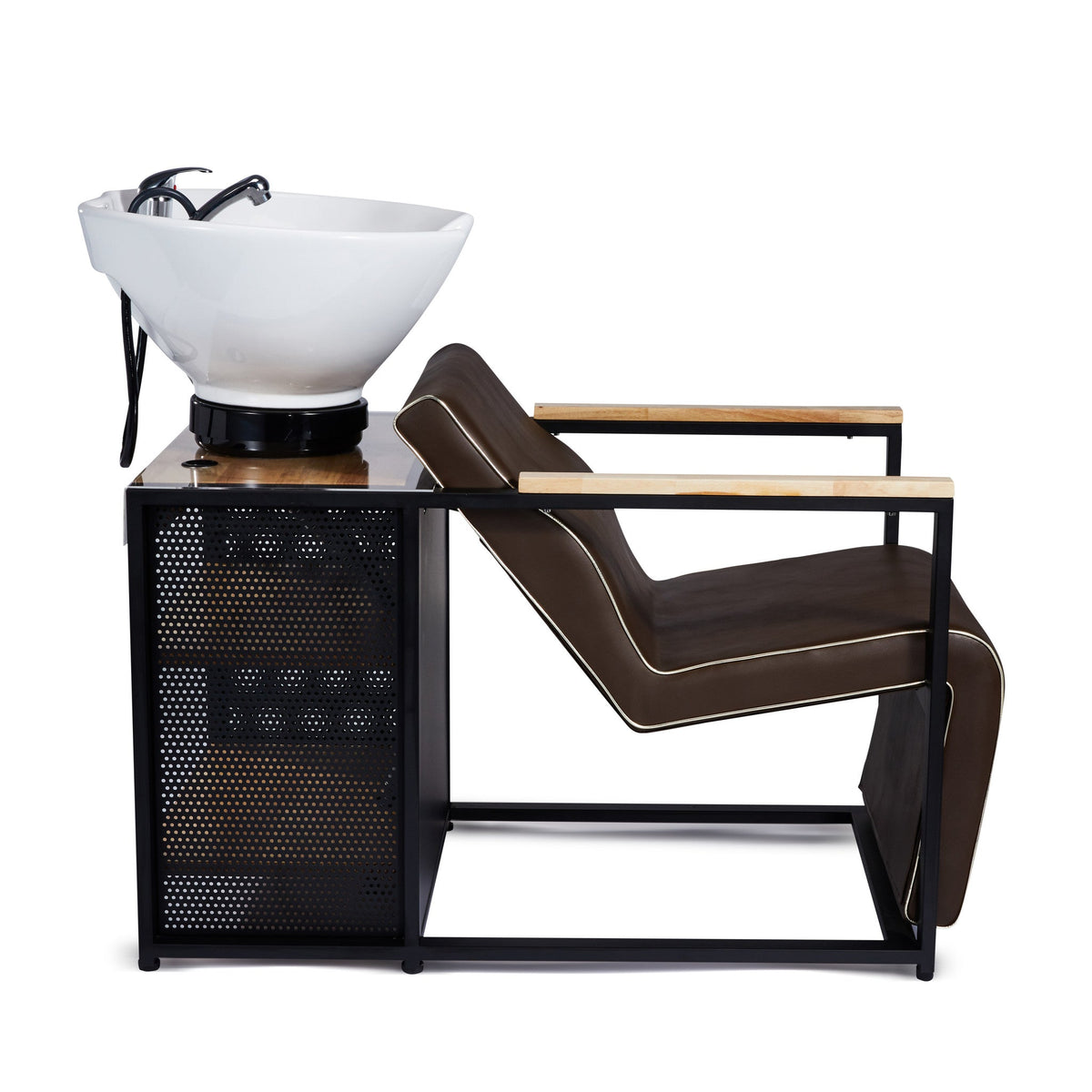 Mirplay Bac de Lavage Basil avec Vasque Blanche