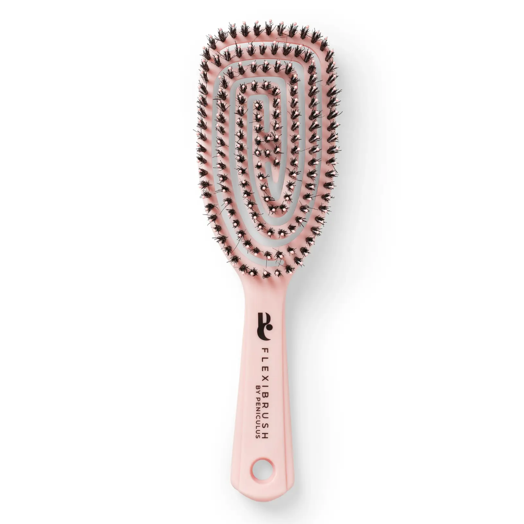 Brosses combinées Bratt Peniculus Flexibrush – Rose pastel