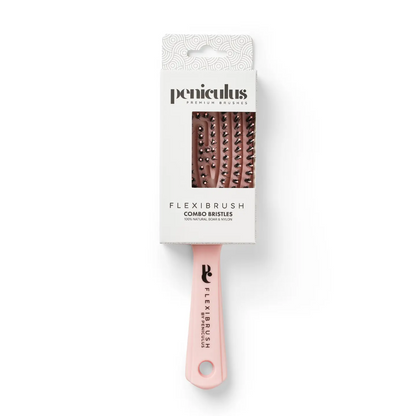 Brosses combinées Bratt Peniculus Flexibrush – Rose pastel