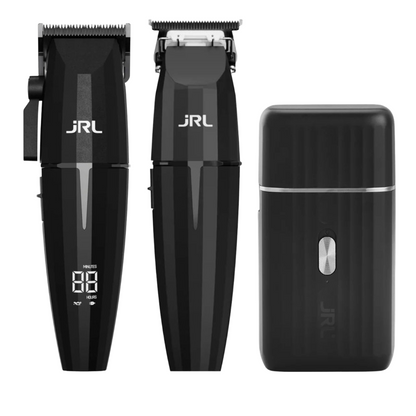 JRL Black Onyx Clipper / Trimmer / Shaver Trio Set