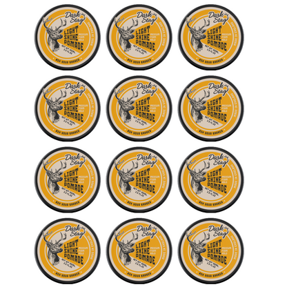 Dark Stag Light Shine Pomade 100ml – 12er Pack