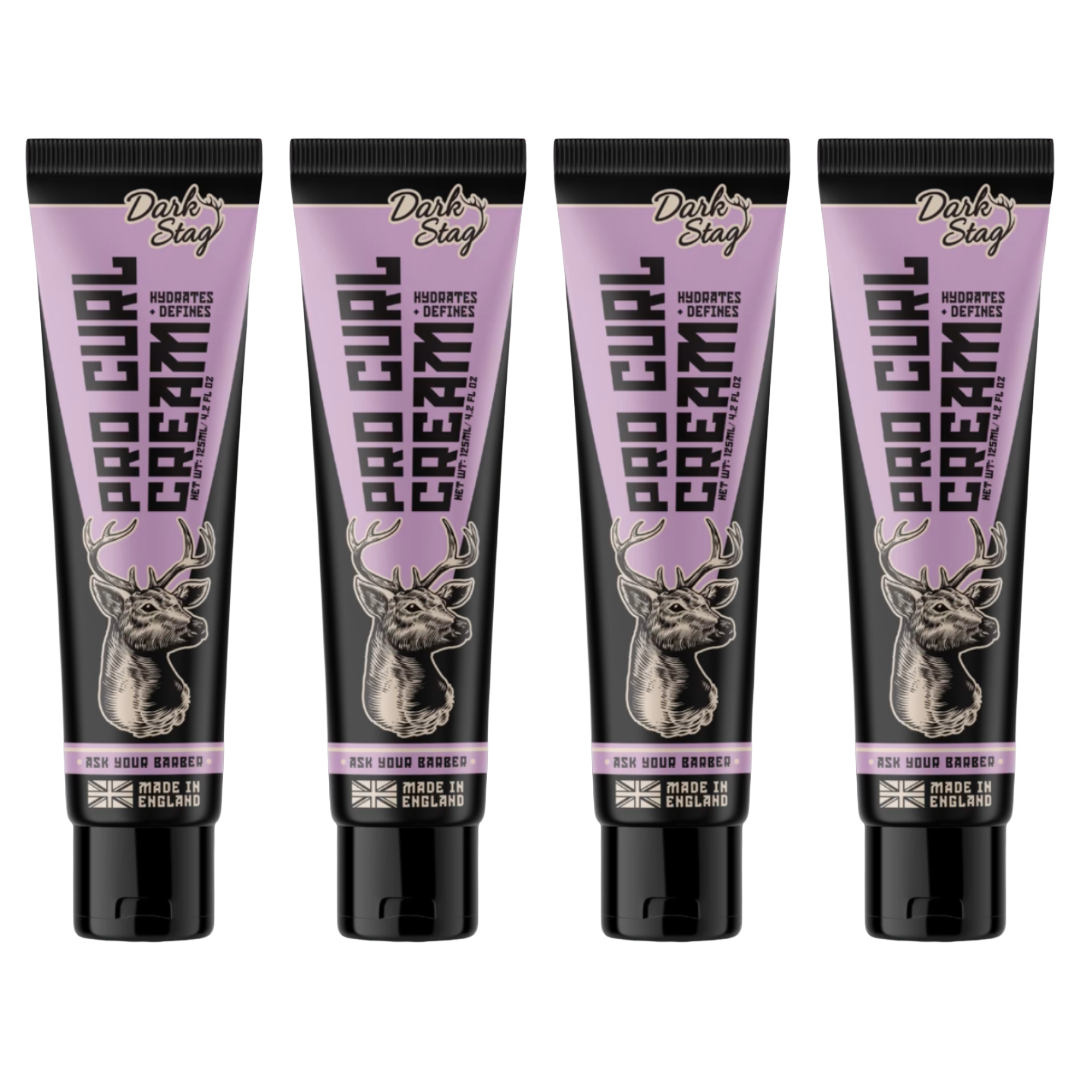 Dark Stag Pro Curl Cream 125ml – 4er-Pack