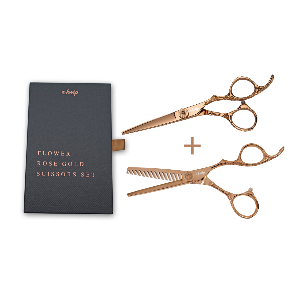 e-kwip Flower rosé-gold Set