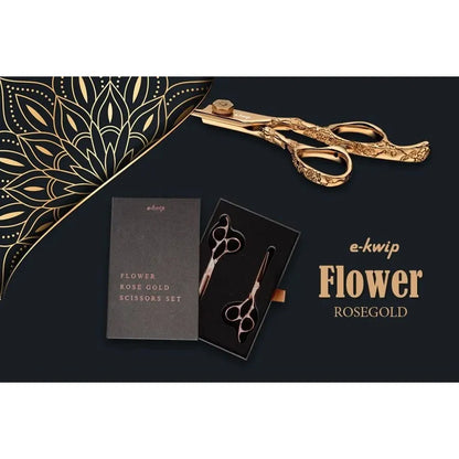 e-kwip Flower rosé-gold Set