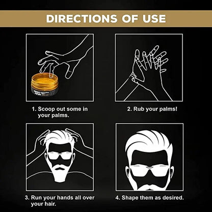 Nish Man Wax Gold One 07 – 150 ml – 6er-Pack