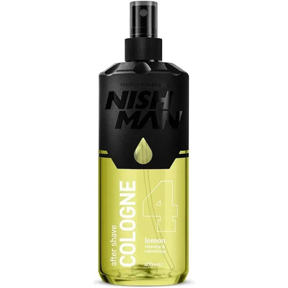 Nish Man Rasierwasser Köln 4 ZITRONE 400ml – 3er-Pack