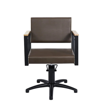 Mirplay Fauteuil Barbier Ocean Sur Piétement Etoile Noir