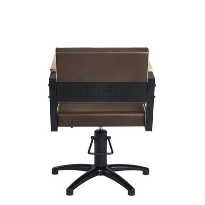 Mirplay Fauteuil Barbier Ocean Sur Piétement Etoile Noir