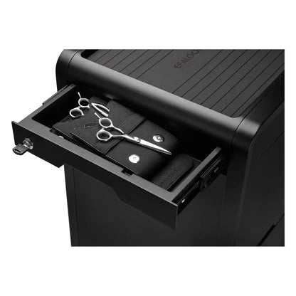 Efalock Arbeitstrolley eNobile Silber/Anthrazit