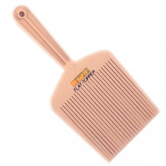 Sibel Flattopper Beige Wasserwaagenkamm