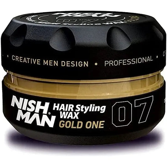 Nish Man Wax Gold One 07 - 150ML - 12 Stk