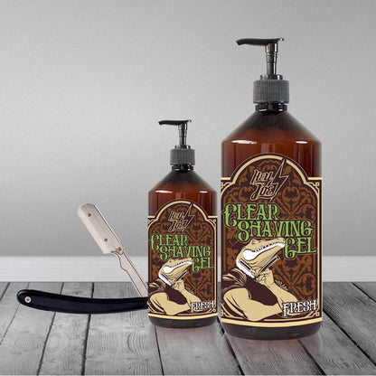 HEY JOE! Clear Shaving Gel Fresh 1000ml