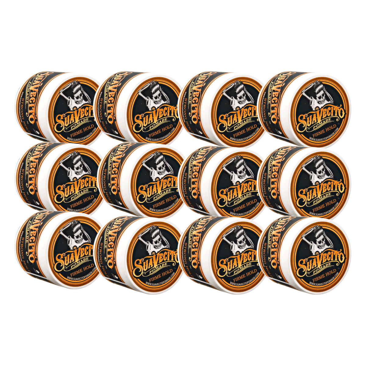 Suavecito Firme HOLD Pomade 113g 12er-Pack