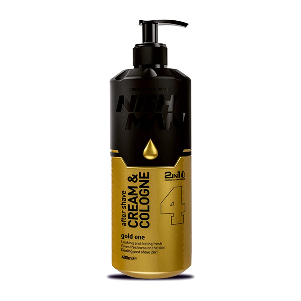 Nish Man CRÈME Cologne Après-Rasage Gold One 4
