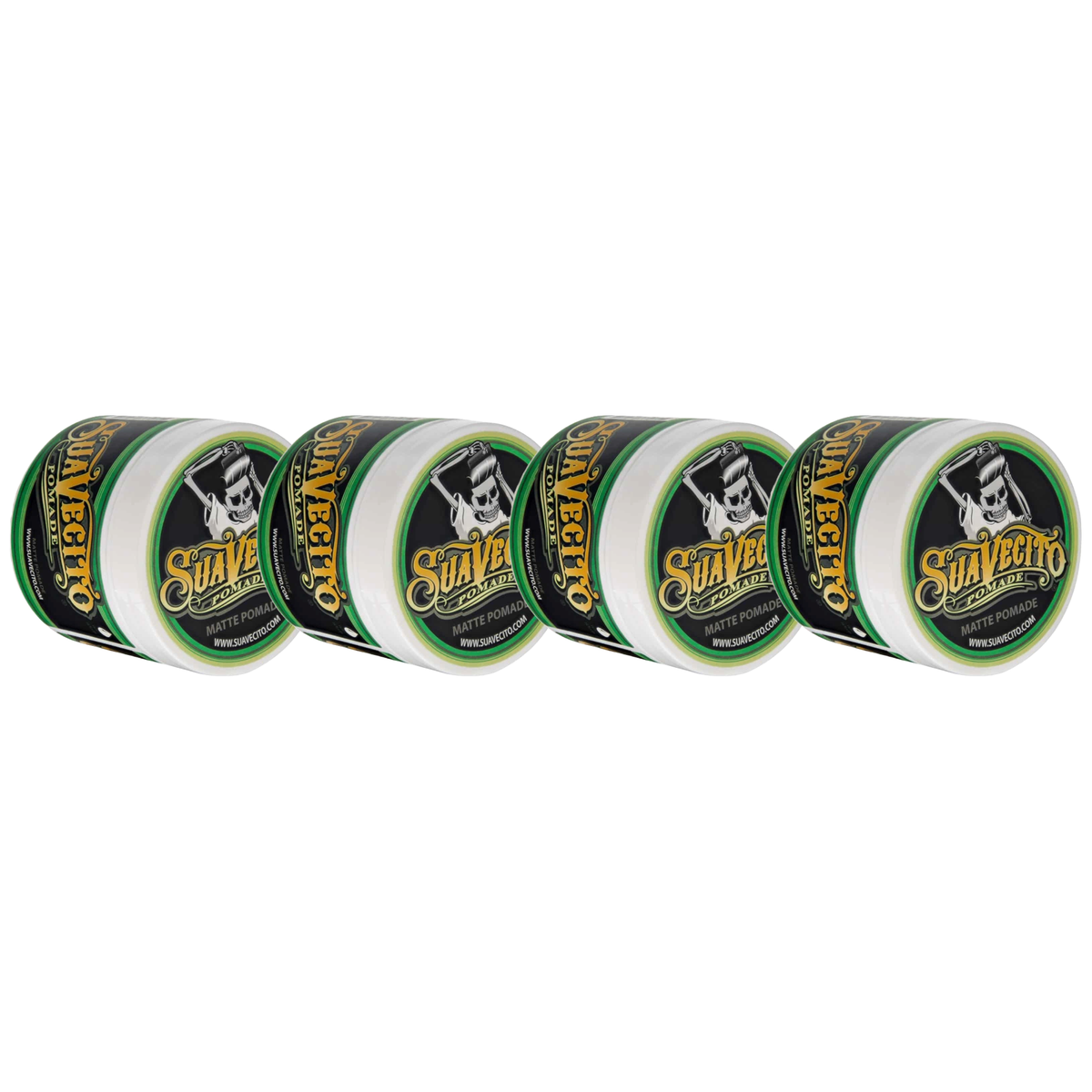 Suavecito Matte Pomade 113g - 4er Pack