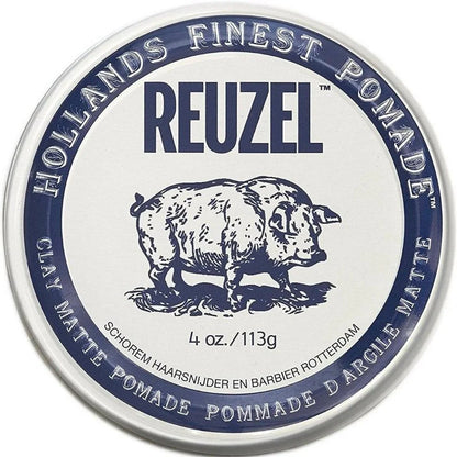 Reuzel Clay Matte Pomade 113g - 12 PIÈCES