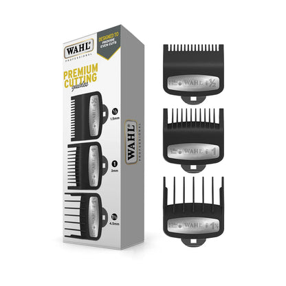 Jeu de peignes adaptables Wahl Premium 3 pièces