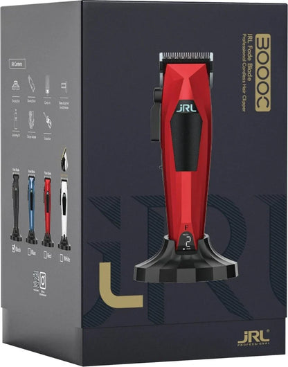 JRL 3000C-F Tondeuse Compacte Lame Fade - Rouge