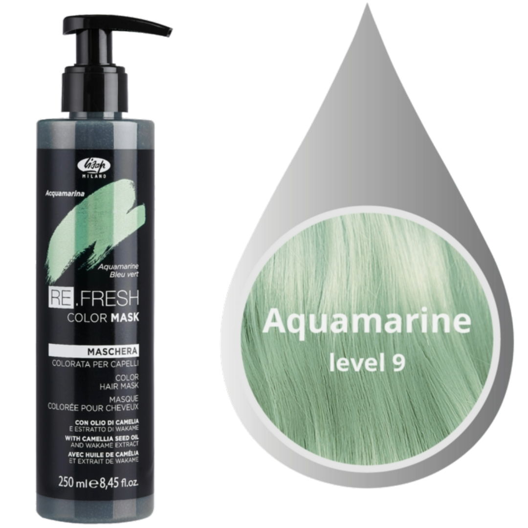 Lisap Re.Fresh Color Mask 250ml - AIGUE-MARINE