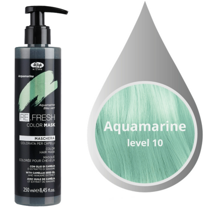Lisap Re.Fresh Color Mask 250ml - AIGUE-MARINE