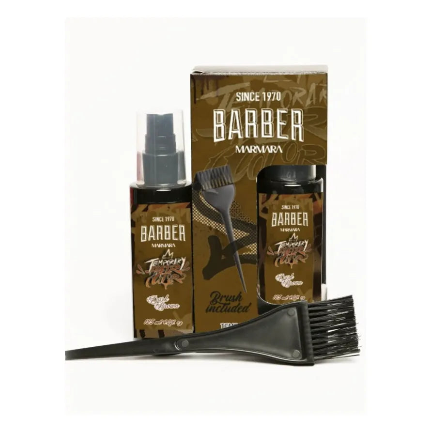 MARMARA BARBER Temporäre Haar- & Bartfarbe Dunkelbraun