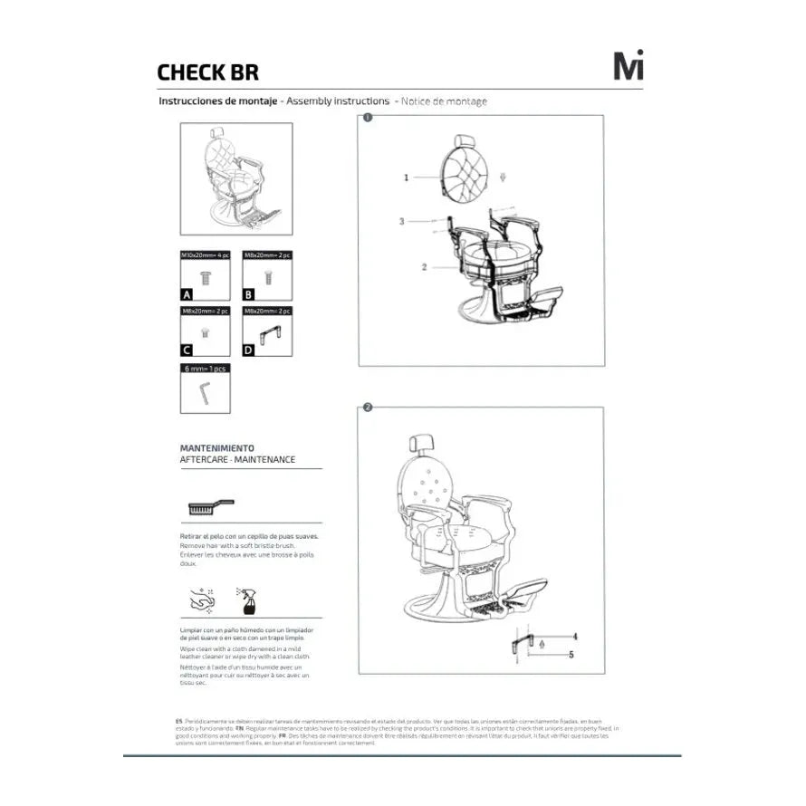 Mirplay Barberstuhl CHECK BR