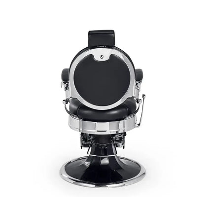 Mirplay Barberstuhl Kirk Schwarz / Chrom B