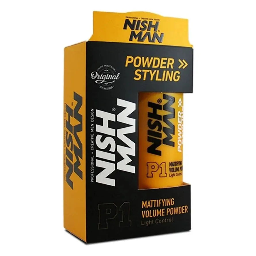 Nish Man P1 Styling Powder LIGHT CONTROL - 20g - 6 Pack